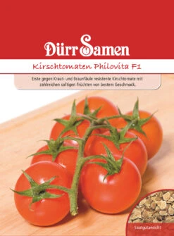 Kirschtomate Philovita F1 | Kirschtomatensamen Von Dürr Samen