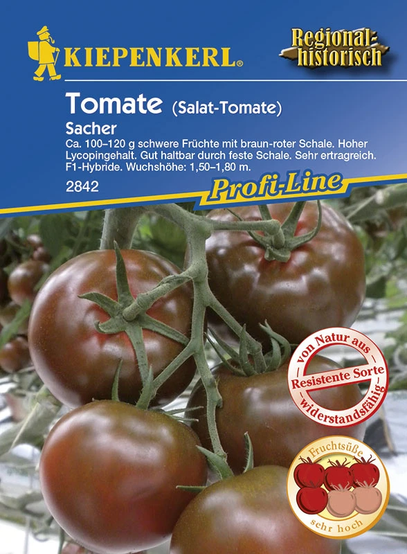 Schokoladentomate Sacher F1 | Tomatensamen Von Kiepenkerl 2 Schokoladentomate Sacher F1 | Tomatensamen Von Kiepenkerl – Bild 2