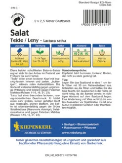 Salat Batavia - Mix Rot - Grüner (Saatband) 2 X 2,5 M | Salatsamen Von Kiepenkerl