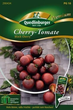 Kirschtomate Black Cherry | Kirschtomatensamen Von Quedlinburger