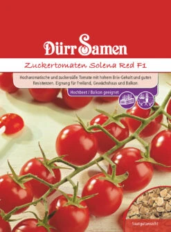 Zuckertomate Solena Red F1 | Zuckertomatensamen Von Dürr Samen