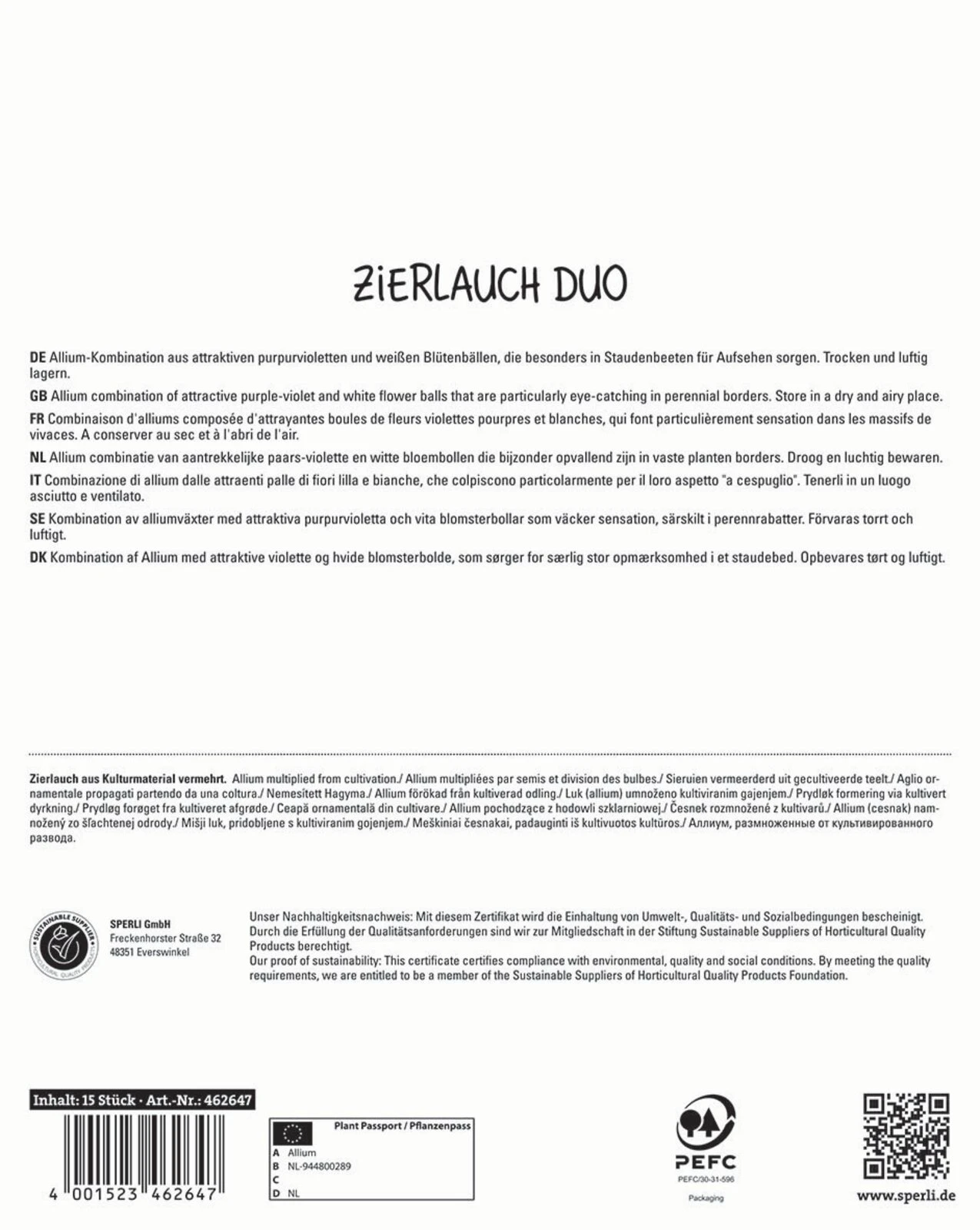 Zierlauch Mischung (15 Stück) | Zierlauchzwiebeln Von Sperli 2 Zierlauch Mischung (15 Stück) | Zierlauchzwiebeln Von Sperli – Bild 2