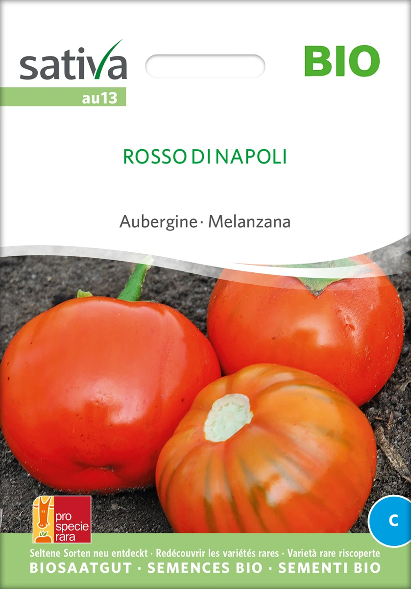 Aubergine Rosso Di Napoli | BIO Auberginensamen Von Sativa Rheinau 1 Aubergine Rosso Di Napoli | BIO Auberginensamen Von Sativa Rheinau