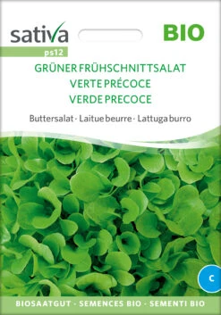 Buttersalat Frühschnittsalat Grüner | BIO Salatsamen Von Sativa Rheinau