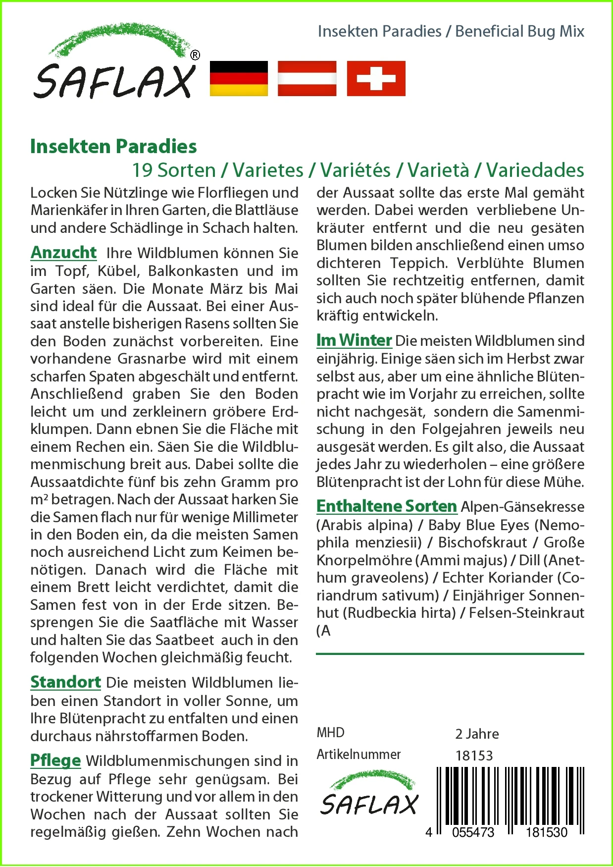 Blumenwiese Insekten Paradies | Insektenwiese Von Saflax 2 Blumenwiese Insekten Paradies | Insektenwiese Von Saflax – Bild 2