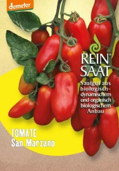 Saucentomate San Marzano | BIO San Marzano Tomatensamen Von Reinsaat