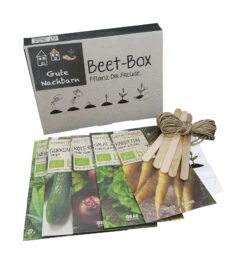Beet-Box &quot;Gute Nachbarn&quot; | BIO Gemüsesamen-Sets Von Samen Maier -Angebote Pegasus Store 536703 BIO Beet Box Gute Nachbarn BB03 sm 0