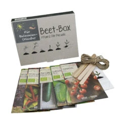 Beet-Box "Für Balkonien-Urlauber" | BIO Gemüsesamen-Sets Von Samen Maier -Angebote Pegasus Store 536708 BIO Beet Box Fuer Balkonien Urlauber BB08 sm 0