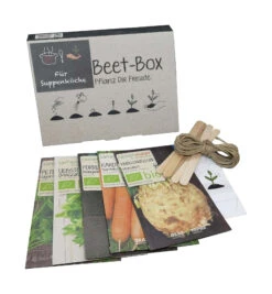 Beet-Box &quot;Für Suppenköche&quot; | BIO Gemüsesamen-Sets Von Samen Maier -Angebote Pegasus Store 536711 BIO Beet Box Fuer Suppenkoeche BB13 sm 0