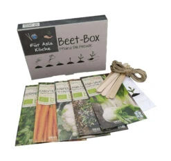 Beet-Box &quot;Für Asia Köche&quot; | BIO Gemüsesamen-Sets Von Samen Maier -Angebote Pegasus Store 536720 BIO Beet Box Fuer Asia Koeche BB24 sm 0