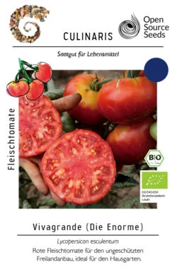 Freilandtomate Vivagrande | BIO Freilandtomatensamen Von Culinaris
