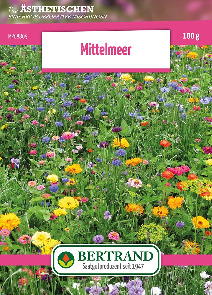 Blumenwiese Mittelmeer (100 G) | Blumensamen Von Bertrand 1 Blumenwiese Mittelmeer (100 G) | Blumensamen Von Bertrand