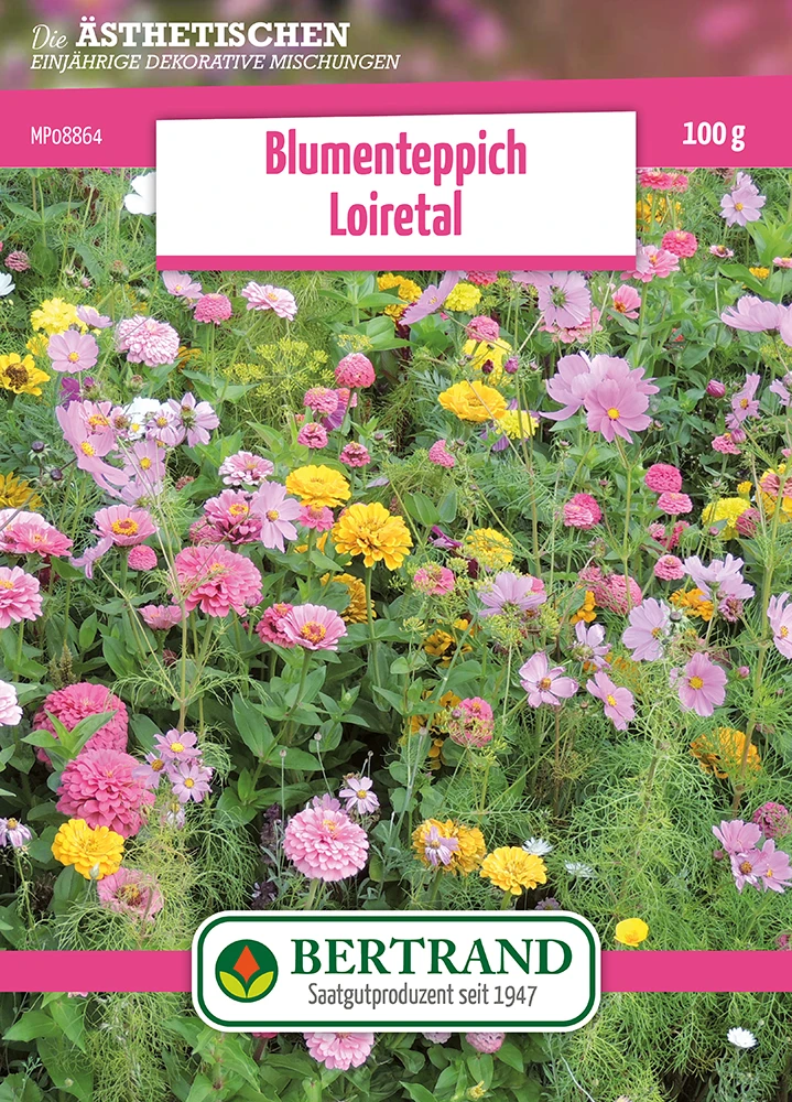 Blumenwiese Blumenteppich Loiretal (100 G) | Blumensamen Von Bertrand 1 Blumenwiese Blumenteppich Loiretal (100 G) | Blumensamen Von Bertrand
