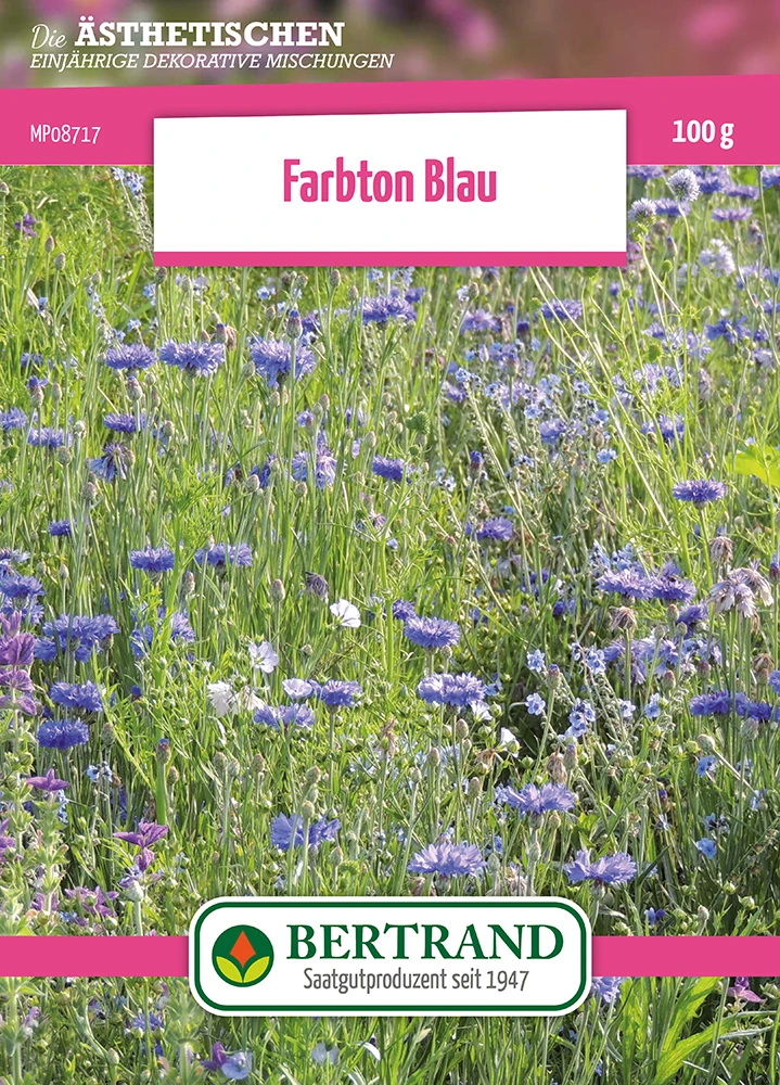 Blumenwiese Farbton Blau (100 G) | Blumensamen Von Bertrand 1 Blumenwiese Farbton Blau (100 G) | Blumensamen Von Bertrand