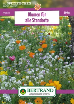 Blumenwiese Blumen Für Alle Standorte (100 G) | Blumensamen Von Bertrand