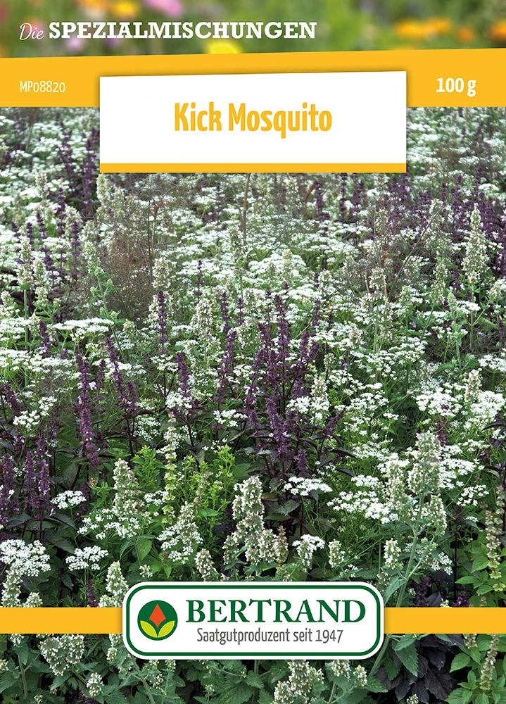 Blumenwiese Mückenschreck (100 G) | Blumensamen Von Bertrand 1 Blumenwiese Mückenschreck (100 G) | Blumensamen Von Bertrand