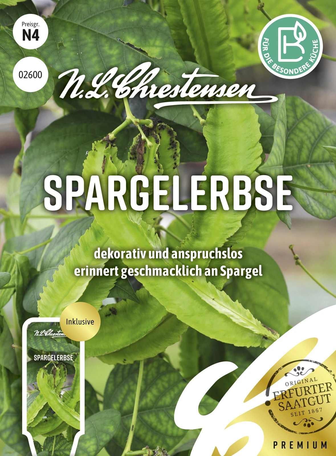 Spargelerbse | Erbsensamen Von N.L. Chrestensen 1 Spargelerbse | Erbsensamen Von N.L. Chrestensen
