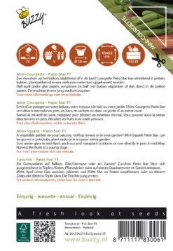 Titelseite 11 Titelseite -Angebote Pegasus Store 545332 Zucchini Patio Star F1 1