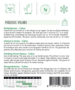 Titelseite 15 Titelseite -Angebote Pegasus Store 546004 Stangenbohnen Cobra 100 g 13122 ht 1