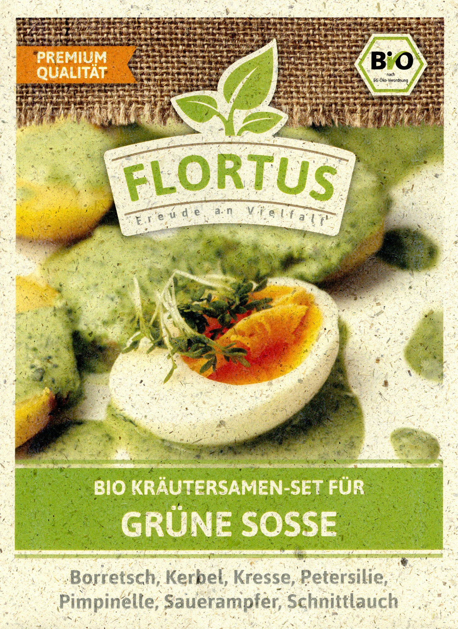Kräutersamen Für Grüne Soße | BIO Samen-Sets Von FLORTUS 2 Kräutersamen Für Grüne Soße | BIO Samen-Sets Von FLORTUS – Bild 2