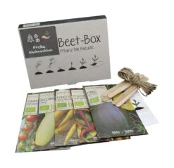Beet - Box Frohe Weihnachten | BIO Gemüsesamen-Sets Von Samen Maier -Angebote Pegasus Store 549613 BIO Beet Box Frohe Weihnachten MHD 02 2022 BB28 sm 0