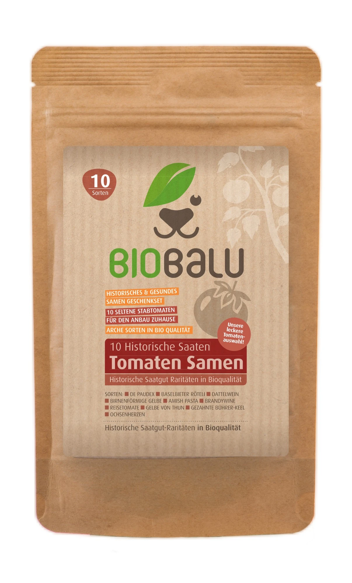 Tomatensamen 10 Alte Sorten Set | BIO Gemüsesamen-Sets Von Biobalu 5 Tomatensamen 10 Alte Sorten Set | BIO Gemüsesamen-Sets Von Biobalu – Bild 5