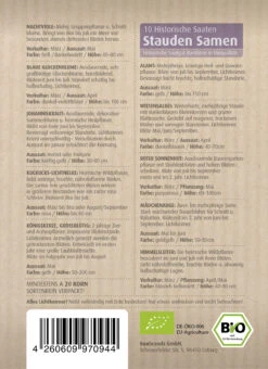 Stauden Bienenweide | BIO Bienenwiese Von Biobalu 11 Stauden Bienenweide | BIO Bienenwiese Von Biobalu -Angebote Pegasus Store 554548 BIO Stauden Bienenweide BB1023 1