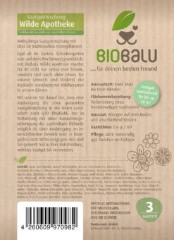 Wilde Apotheke (10 Stück) | Wildblumenwiese Von Biobalu -Angebote Pegasus Store 554551 Wilde Apotheke 10 Stueck BB1026 2