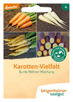 Möhrenmischung Karotten-Vielfalt | BIO Möhrensamen Von Bingenheimer Saatgut