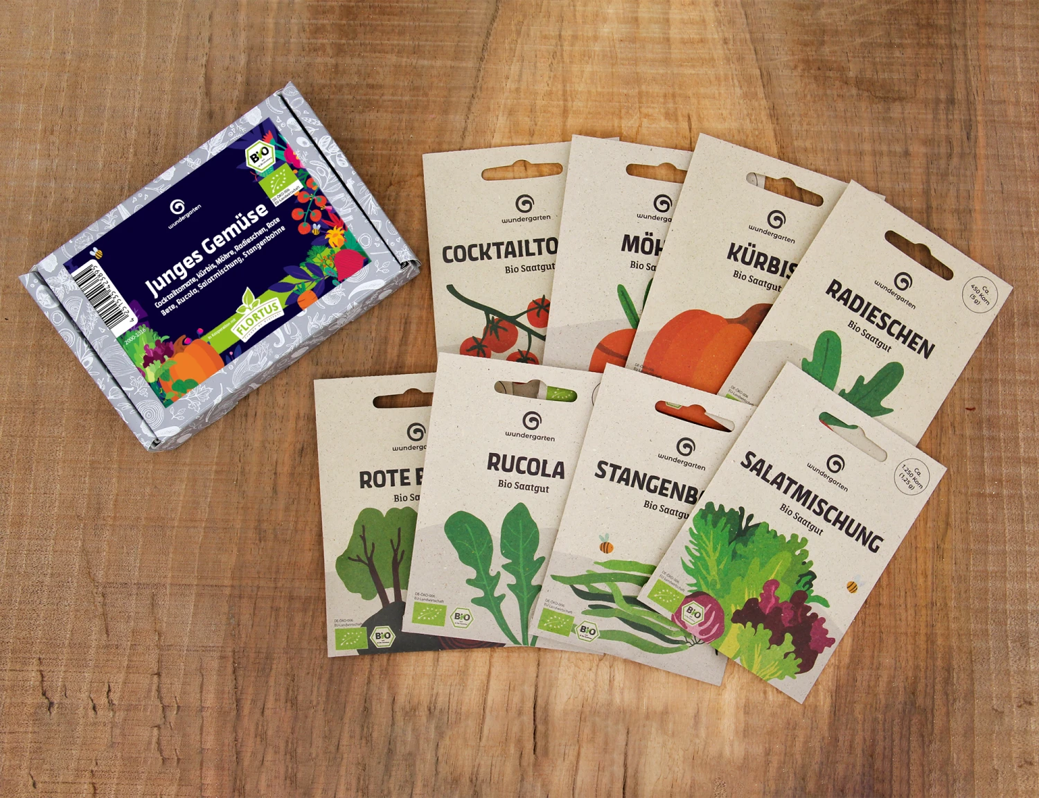 Junges Gemüse Set | BIO Gemüsesamen-Sets Von Wundergarten 1 Junges Gemüse Set | BIO Gemüsesamen-Sets Von Wundergarten