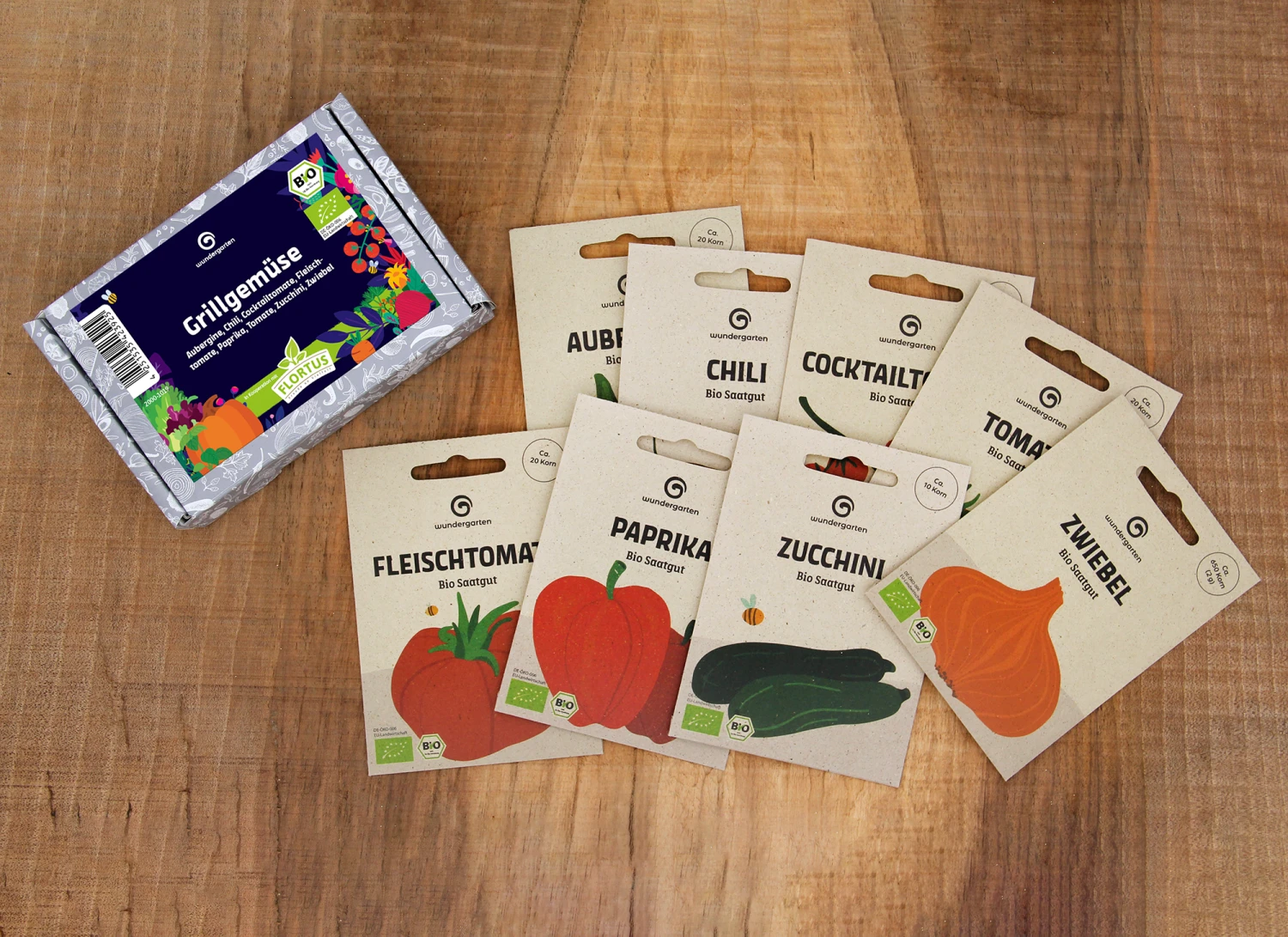 Grillgemüse Set | BIO Gemüsesamen-Sets Von Wundergarten 1 Grillgemüse Set | BIO Gemüsesamen-Sets Von Wundergarten
